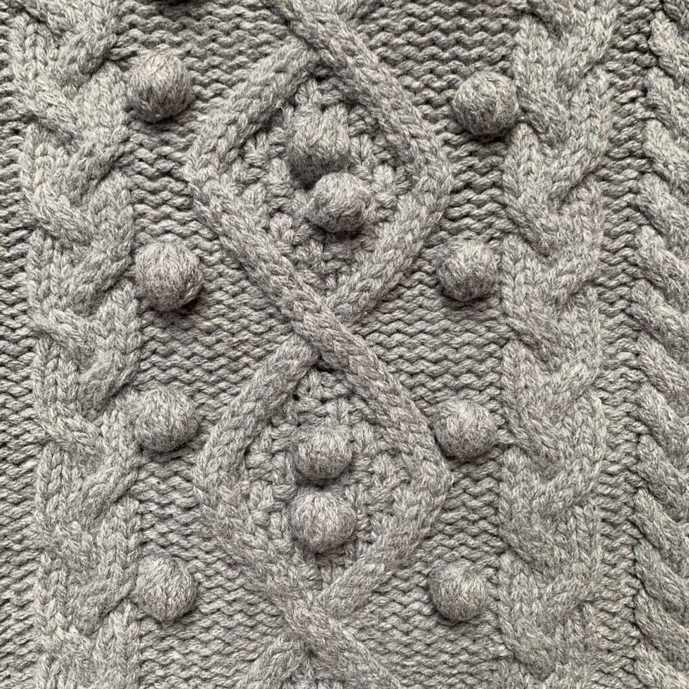 Wilfred Alps Sweater Vest Heather Dover Grey Wool Blend Pullover Neutral Knit - Picture 3 of 7